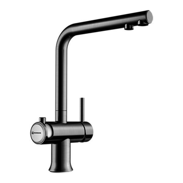Смеситель для кухни Omoikiri Hotaru CH-WH 4994051 (нержавеющая сталь/белый)