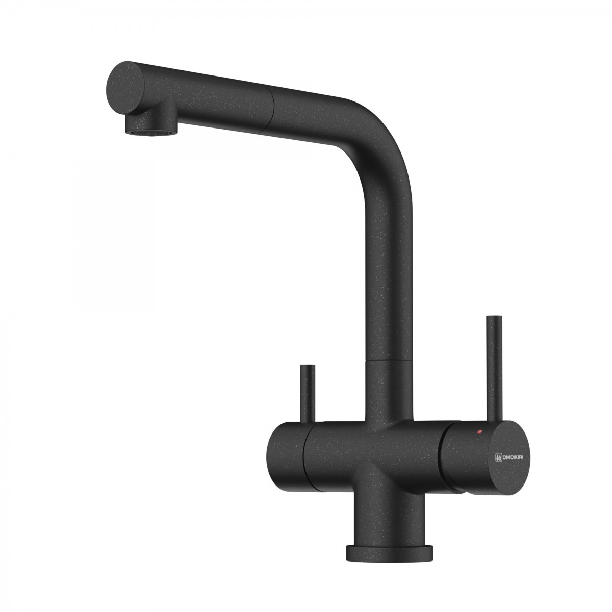 Смеситель для кухни Omoikiri Takamatsu-S BL 4994570 (чёрный)