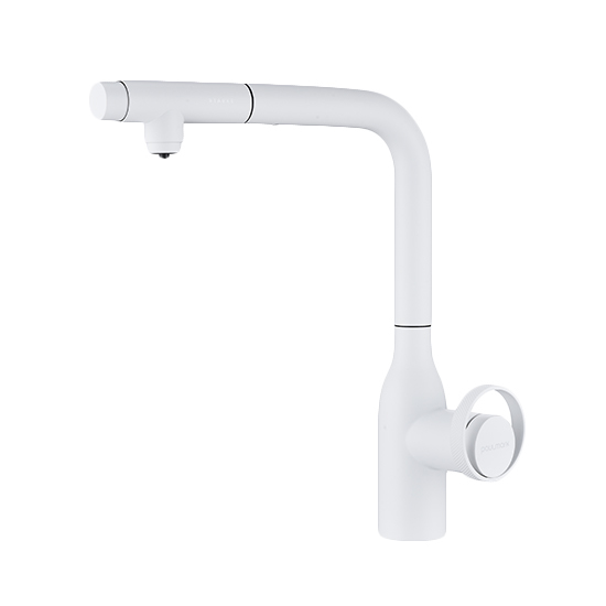 Смеситель для кухни Paulmark Urban Ur213104-431 (белый матовый)