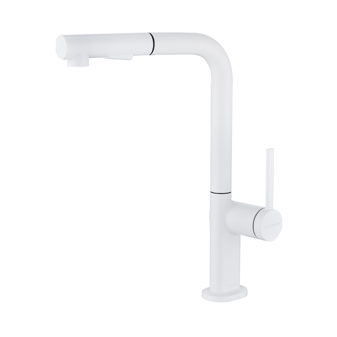 Смеситель для кухни Paulmark Neo Ne214419-431 (белый матовый)