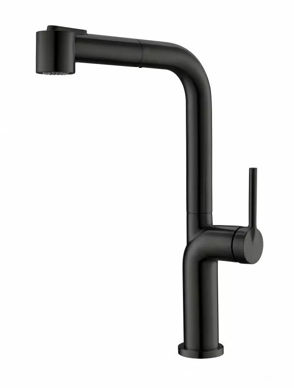 Смеситель для кухни BelBagno BB-LAM60-NERO (черный матовый)
