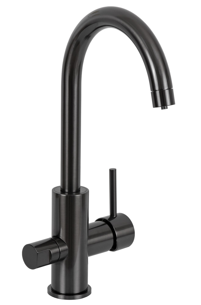 Смеситель для кухни Remer X Style N792DWCFP (черный брашированный)