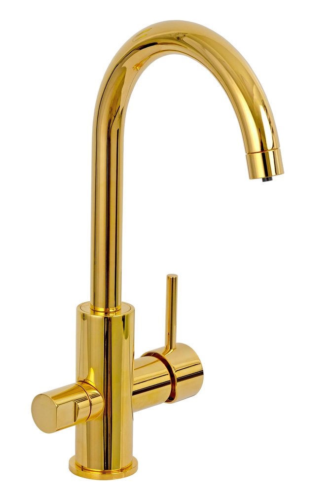 Смеситель для кухни Remer X Style N792DWDO (золото)