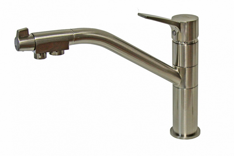 Смеситель для кухни Zorg ZR 401 KF NICKEL (никель)