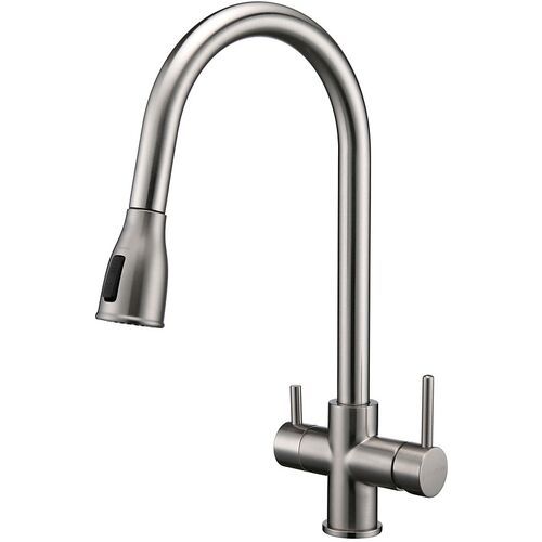 Смеситель для кухни Paulmark Lange La214212-NI (никель)