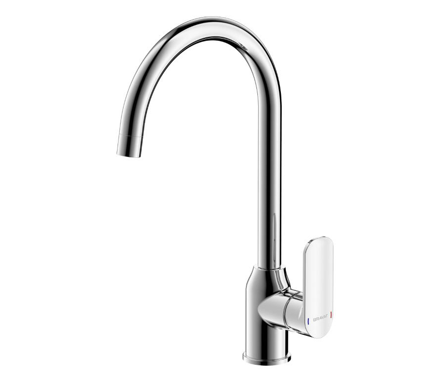 Смеситель для кухни Bravat Louise F7191183CP-RUS (хром)