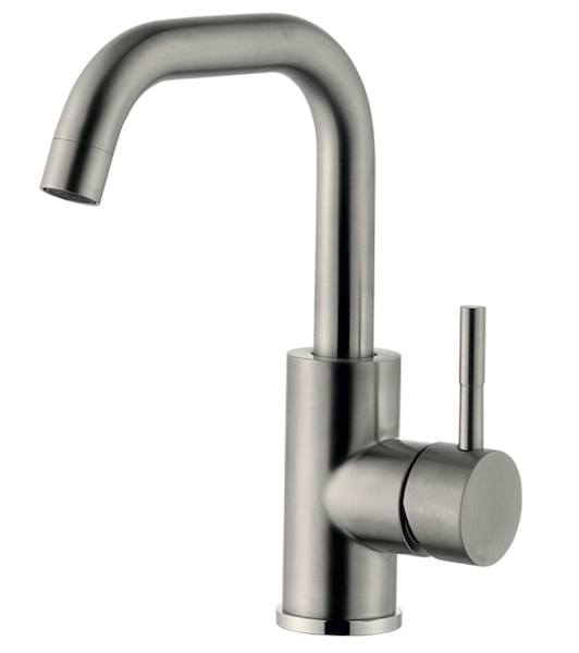 Смеситель для кухни Zorg SH 8714 INOX (сталь)
