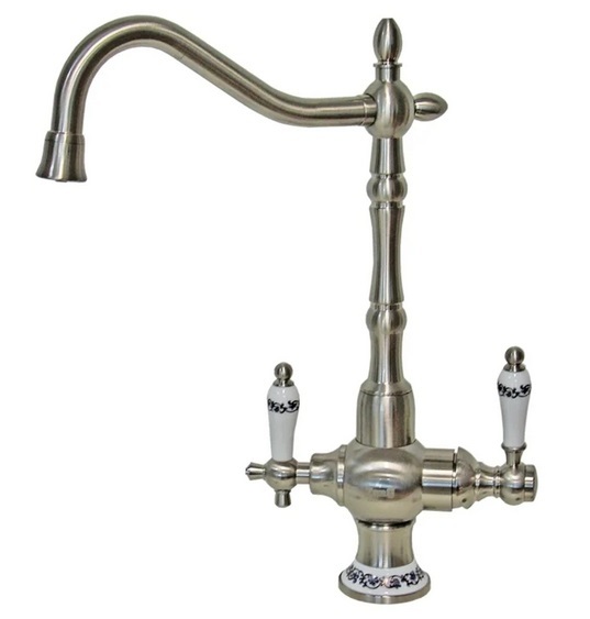Смеситель для кухни Zorg ZR 336 YF-50 NICKEL (никель)