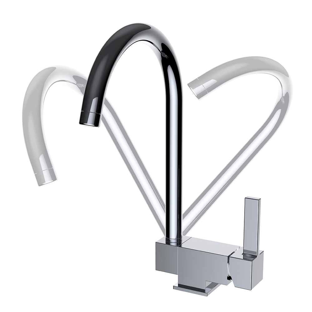 Смеситель для кухни Clever Square 60152 (хром)