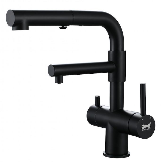 Смеситель для кухни Zorg SZR-3216 GRAFIT (графит)