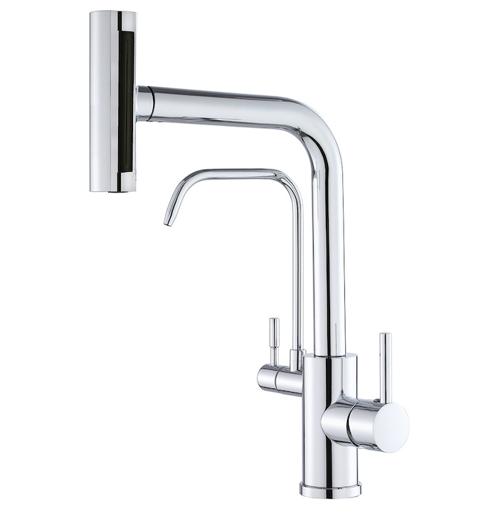 Смеситель для кухни Zorg Steel Hammer SH 091 CR (хром)