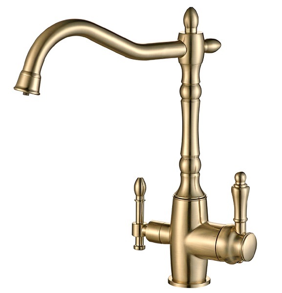 Смеситель для кухни Zorg SH 812 BRONZE (бронза)