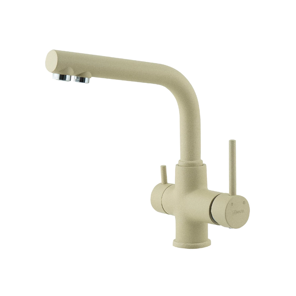 Смеситель для кухни Lemark Comfort LM3061PBG (бежевый)