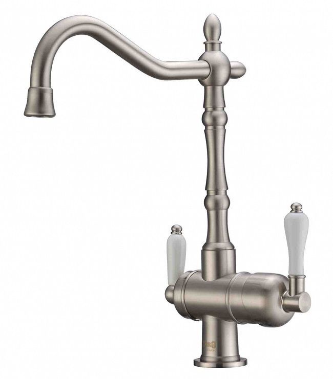 Смеситель для кухни Zorg ZR 326 YF NICKEL (никель)