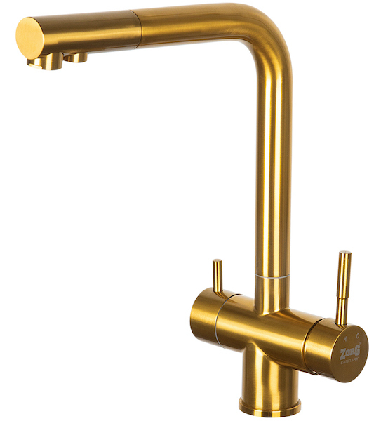 Смеситель для кухни Zorg SZR-7039 BRONZE (бронза)
