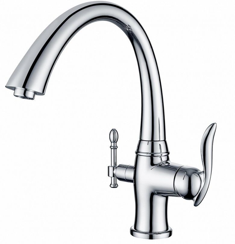 Смеситель для кухни Zorg ZR 340 YF (хром)