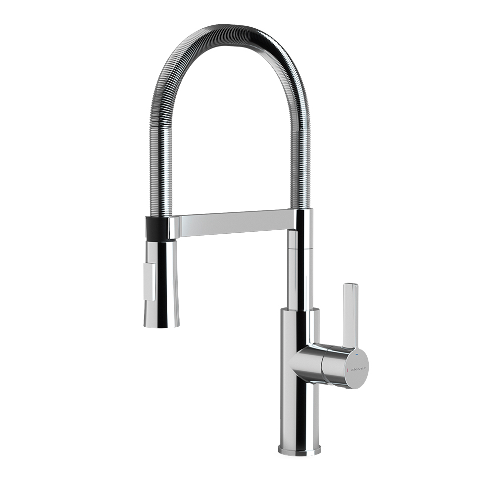 Смеситель для кухни Clever Alpina Metal 61180 (хром)