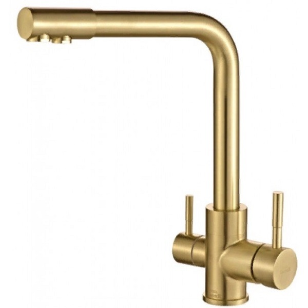 Смеситель для кухни Zorg SH 801 INOX BRONZE PVD (бронза)