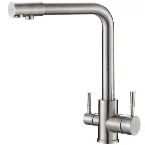 Смеситель для кухни Zorg SH 801 INOX (сталь)