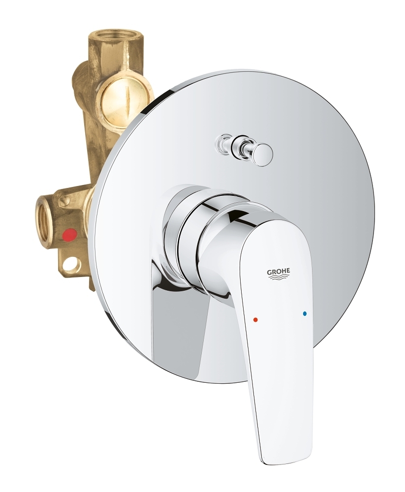 Смеситель для ванны GROHE BauFlow (для скрытого монтажа) 29113000