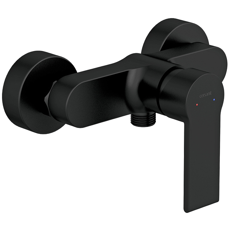 Смеситель для душа Cersanit Brasko Black 63109 (черный матовый)