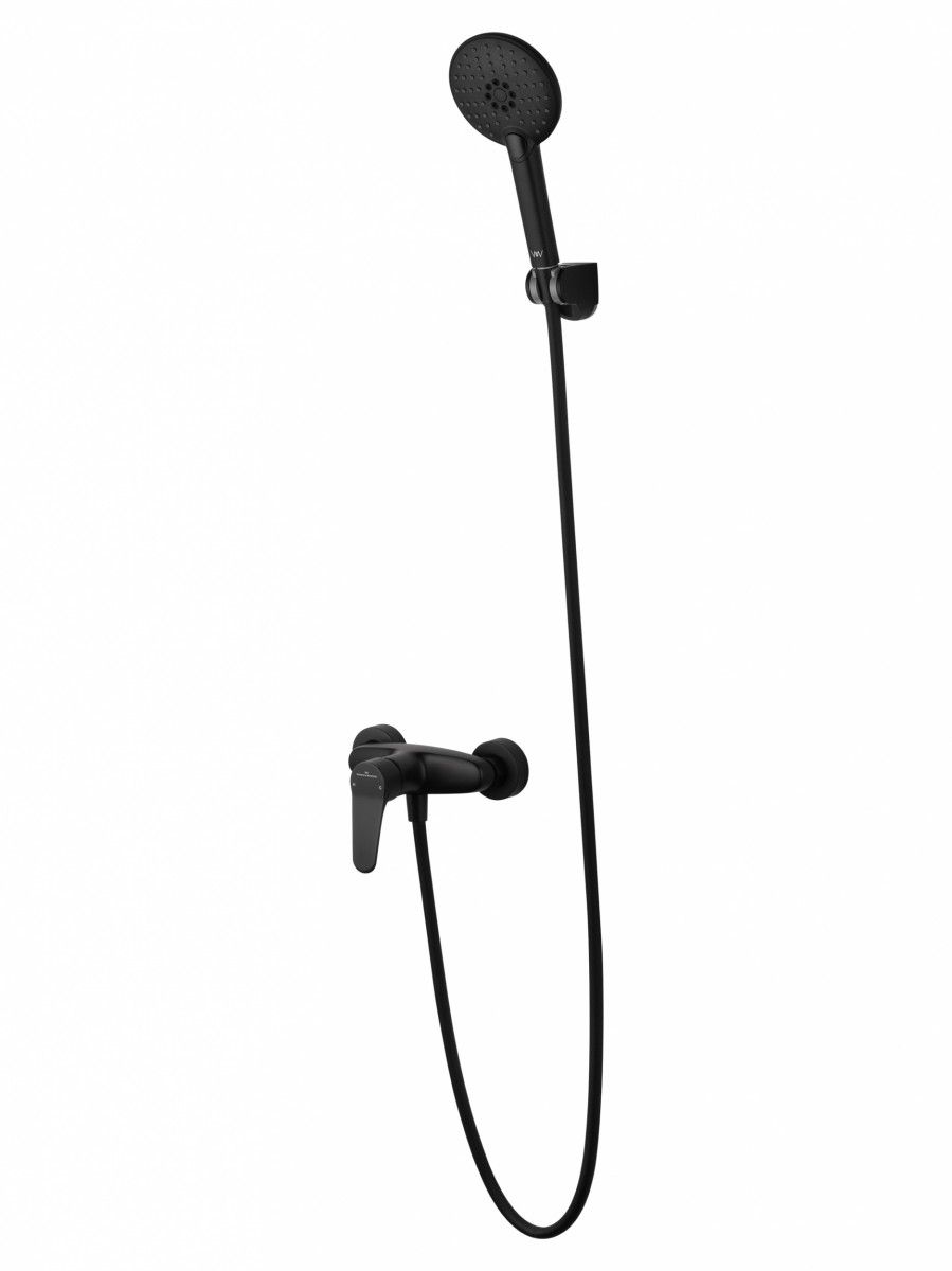 Смеситель для душа Wonzon&Woghand Alfa WW-AE3102-MB (чёрный матовый)