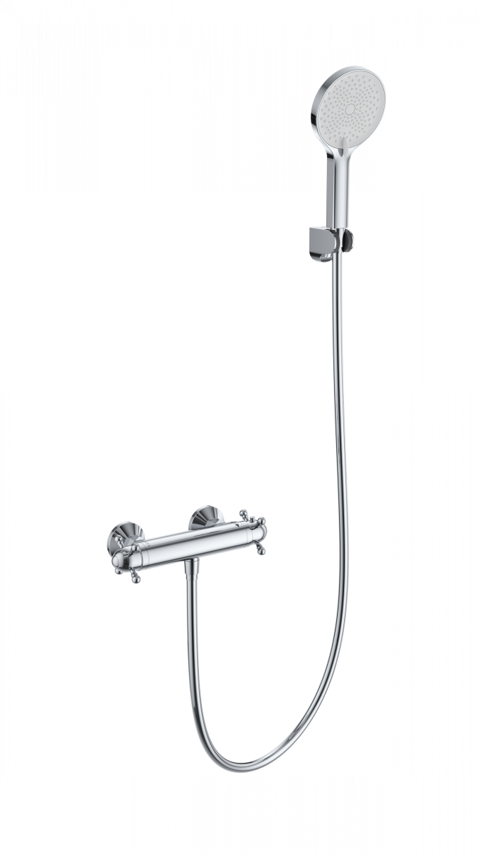 Смеситель для душа Wonzon&Woghand Strato WW-B2048-A-CR (хром) с термостатом