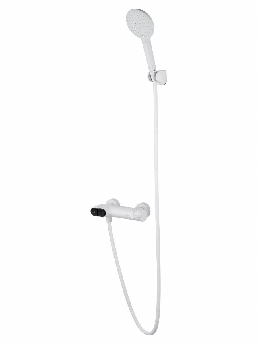 Смеситель для душа Wonzon&Woghand Muse Corno WW-A30902-MW (белый матовый)
