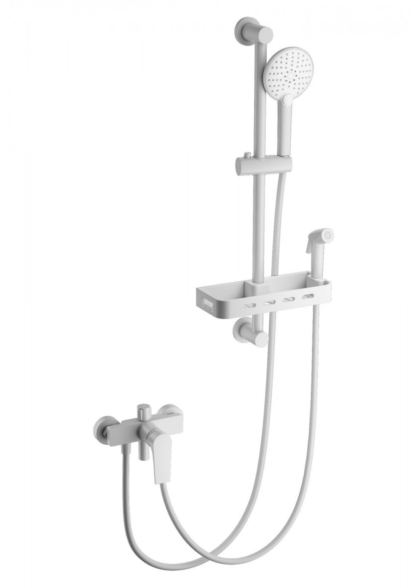 Смеситель для душа Wonzon&Woghand WW-A31003-MW (белый матовый)