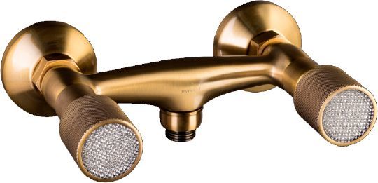 Смеситель для душа Boheme Royal Cristal 314-Royal/CRST (бронза)