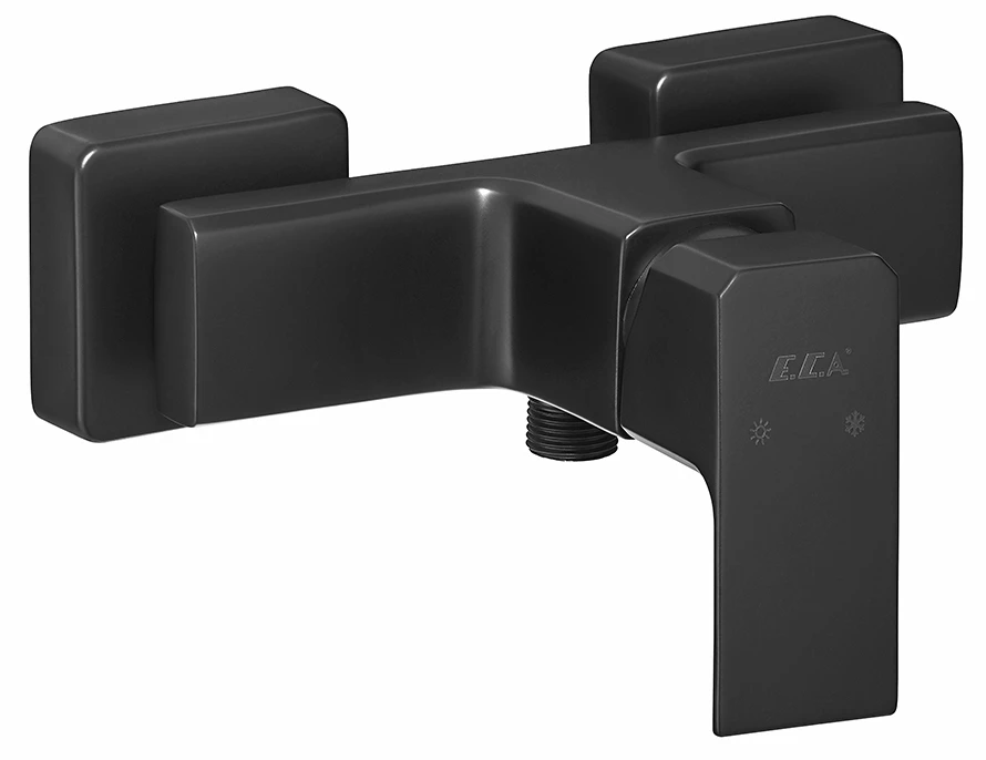 Смеситель для душа Eca Tiera 102154024C1EX (черный матовый)