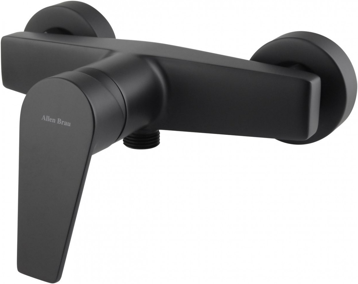 Смеситель для душа Allen Brau Eclipse 5.E1004-31 (чёрный матовый)