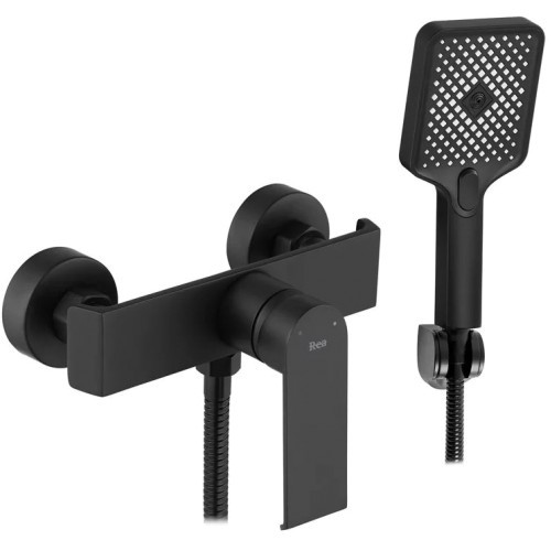 Смеситель для душа Rea Hass REA-B6402 (чёрный матовый)