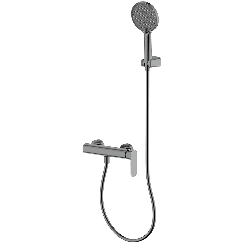 Смеситель для душа AQUAme Monza AQM6313GM (оружейная сталь)