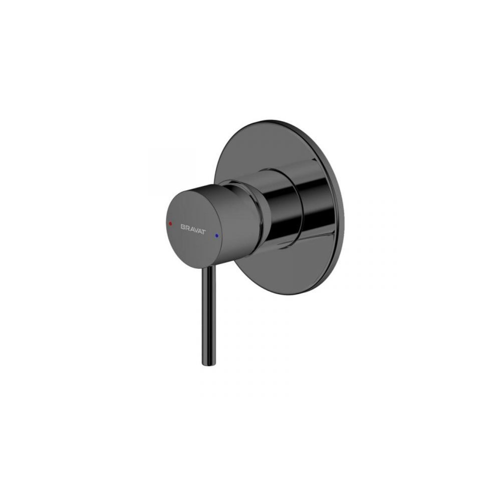 Встраиваемый смеситель для душа Bravat Arc PB86061BW-A1-ENG (хром) внешняя часть