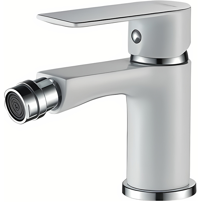 Смеситель для биде Haiba HB50505-8 (хром/белый)