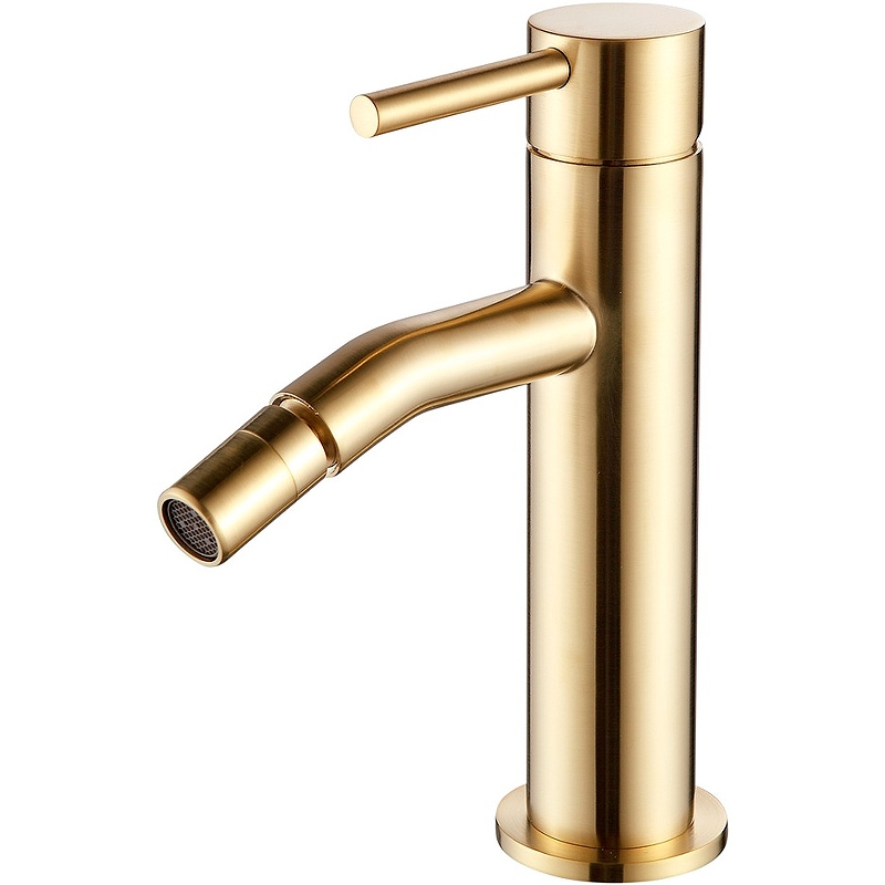 Смеситель для биде AQUAme Siena AQM6216GG (золото)