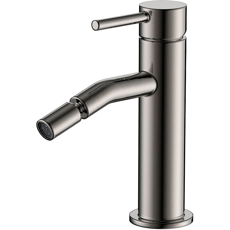 Смеситель для биде AQUAme Siena AQM6216GM (оружейная сталь)