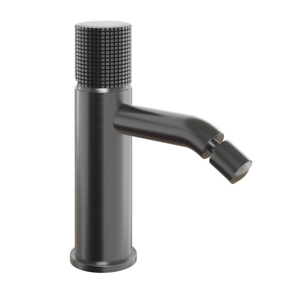 Смеситель для биде Paini Cox Grip 7GPZ304 (чёрный брашированный)