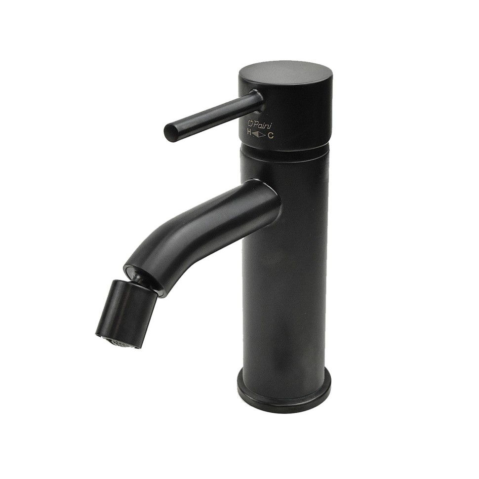 Смеситель для биде Paini Cox 78PZ304O (чёрный брашированный)
