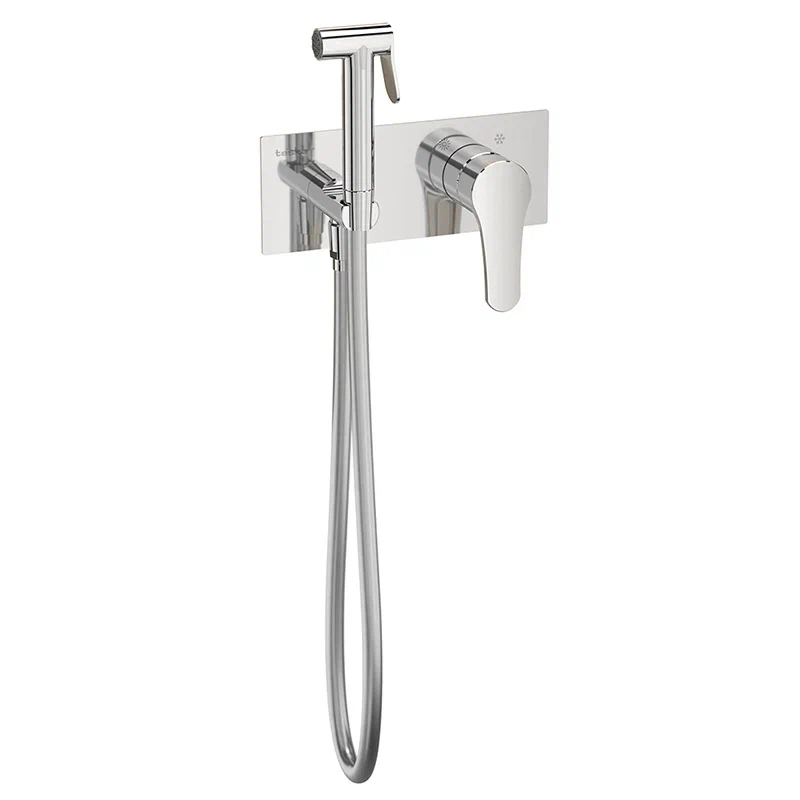 Гигиенический душ со смесителем Teska Elsa Pro BTK6406 (хром)