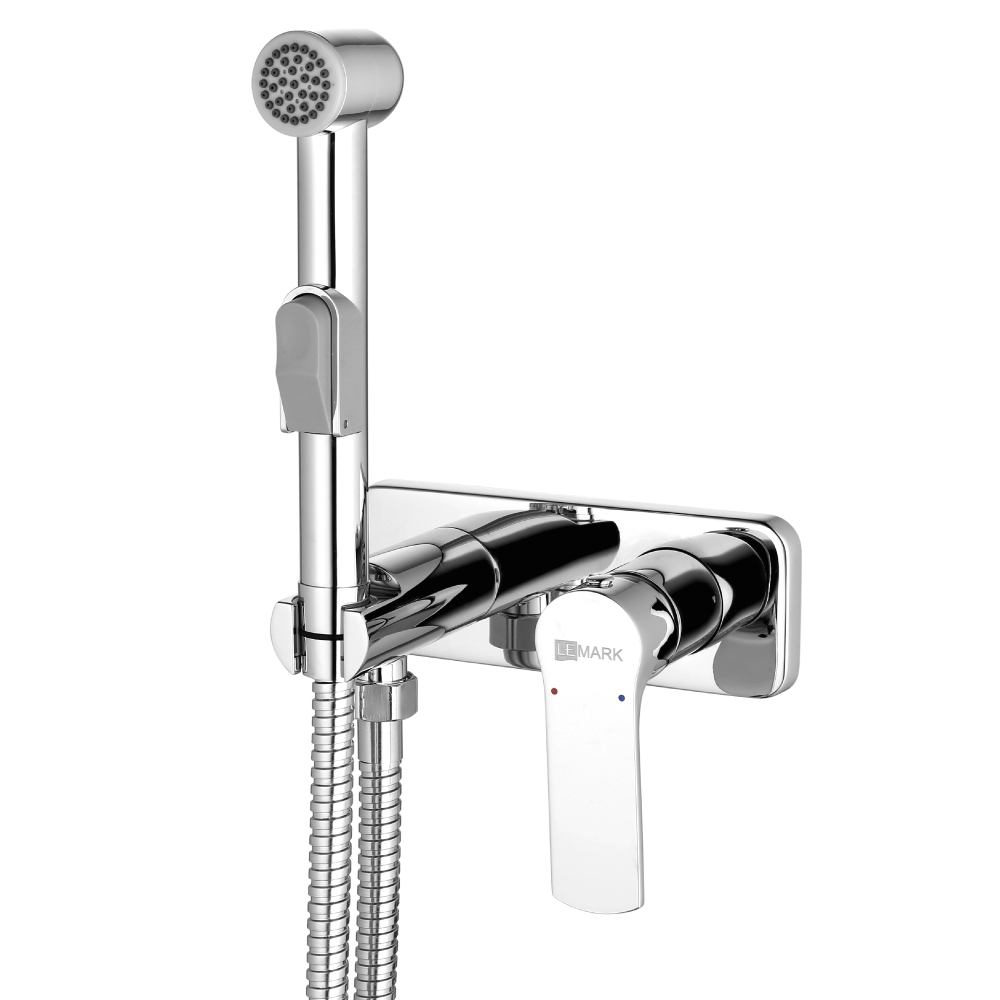 Гигиенический душ со смесителем Lemark Plus Grace LM1519C (хром)