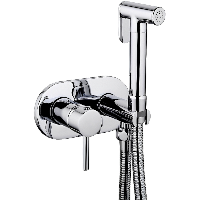 Гигиенический душ со смесителем Haiba HB5515 (хром)