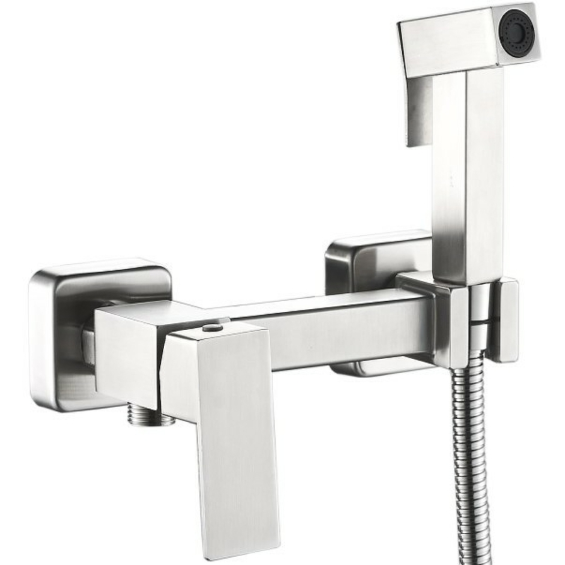 Гигиенический душ со смесителем Haiba HB5521 (нержавеющая сталь)