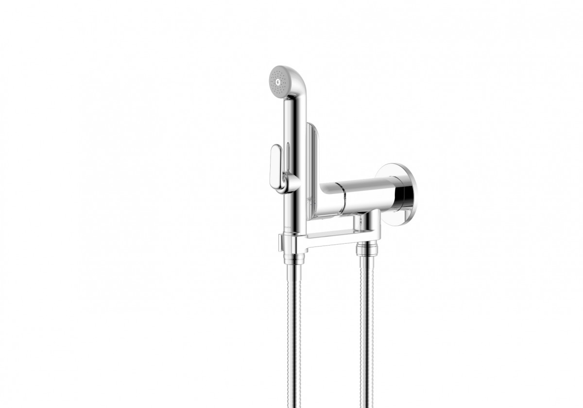 Гигиенический душ со смесителем Aquatek Альфа AQ1919CR (хром)