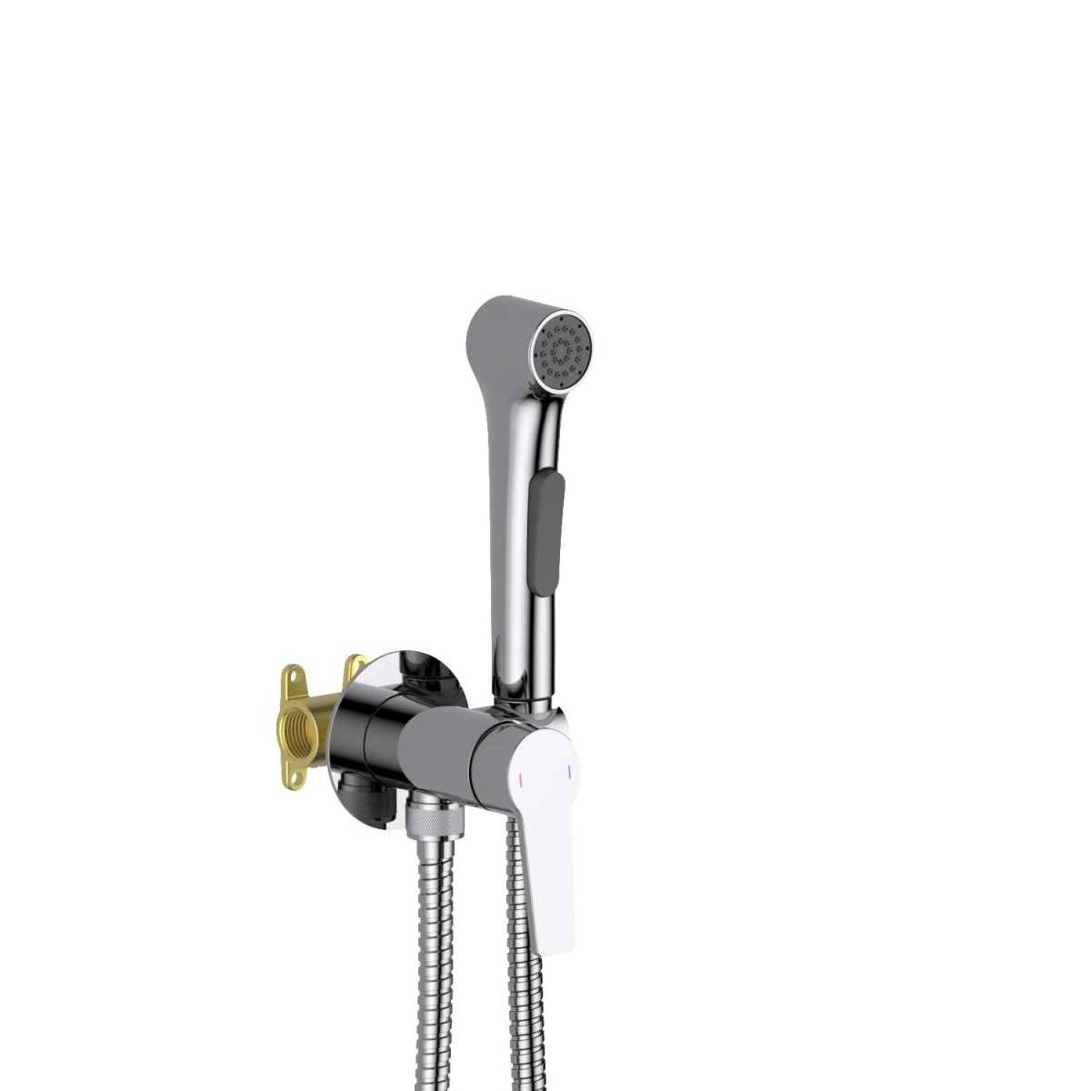 Гигиенический душ со смесителем Aquatek Лугано AQ1719CR (хром)