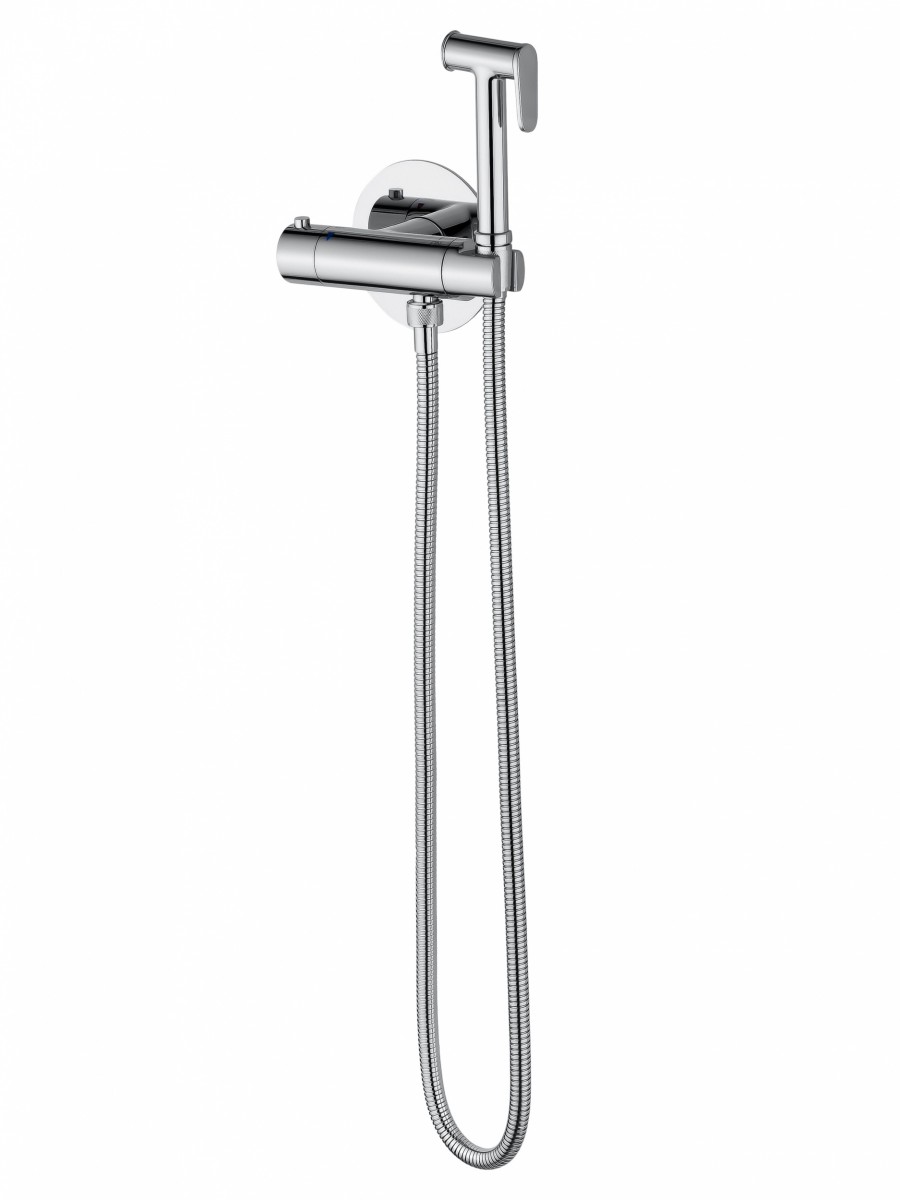 Гигиенический душ со смесителем Wonzon & Woghand WW-88819902-CR (хром) с термостатом