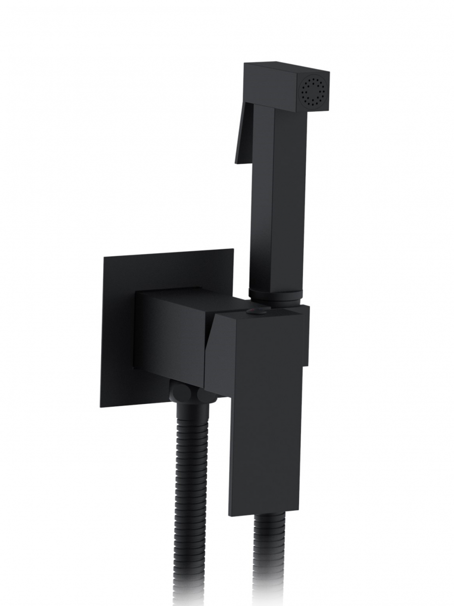 Гигиенический душ со смесителем Altrobagno BM ALTROBAGNOBM060122MB (чёрный матовый)