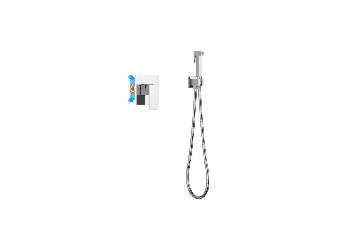 Гигиенический душ со смесителем Aquatek Либра AQ1619CR (хром)