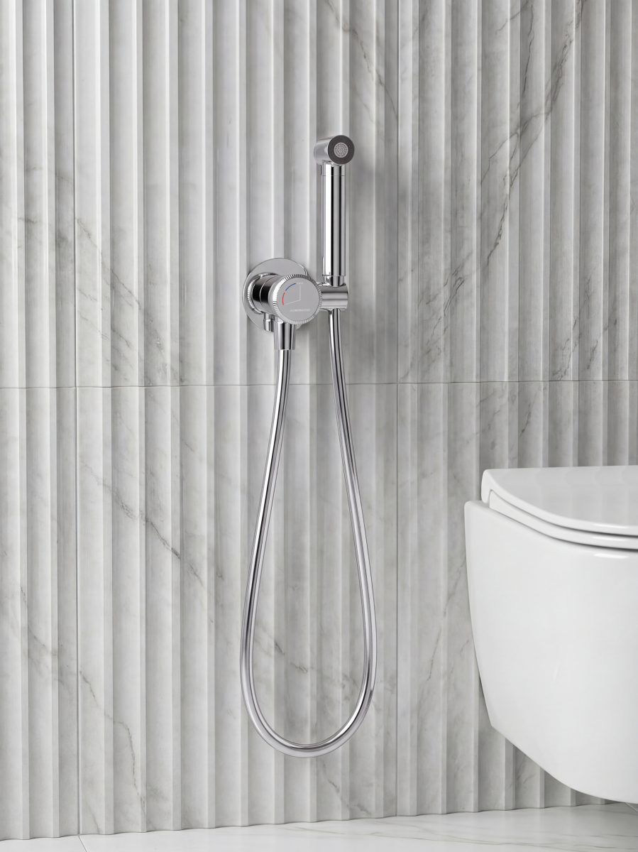 Гигиенический душ со смесителем Altrobagno Ricco ALTROBAGNORicco060128Cr (хром)